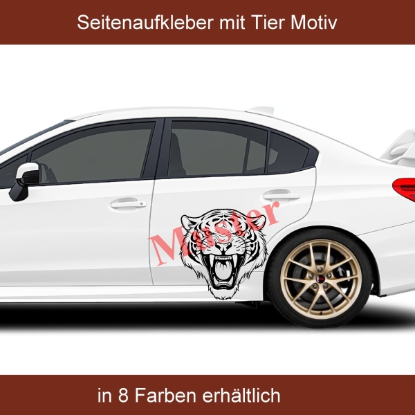 Car stickers 2x large vehicle lettering
